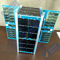 Micro commercial satellite environmental protection equipment with monitoring system